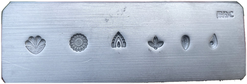Mendhi Design Shot Plate