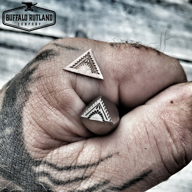 Arrowhead Border Metal Stamp