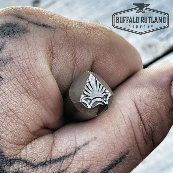 Victorian Triangle Metal Stamp