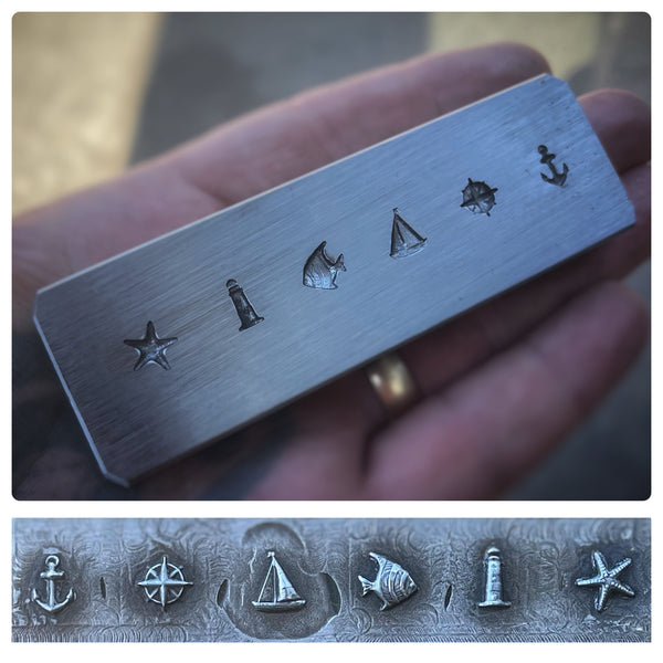 Nautical Shot Plate