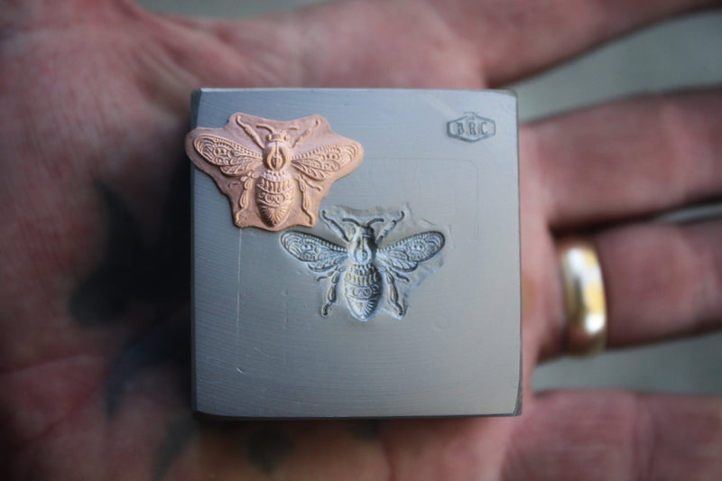 Decorative Bee Impression Die