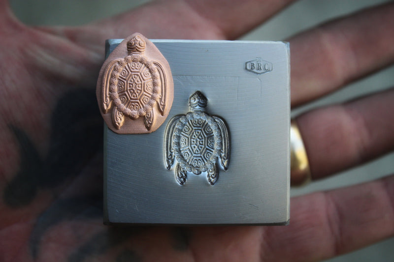 Decorative Turtle Impression Die