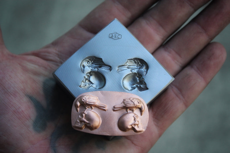 Skulls and Ravens Impression Die