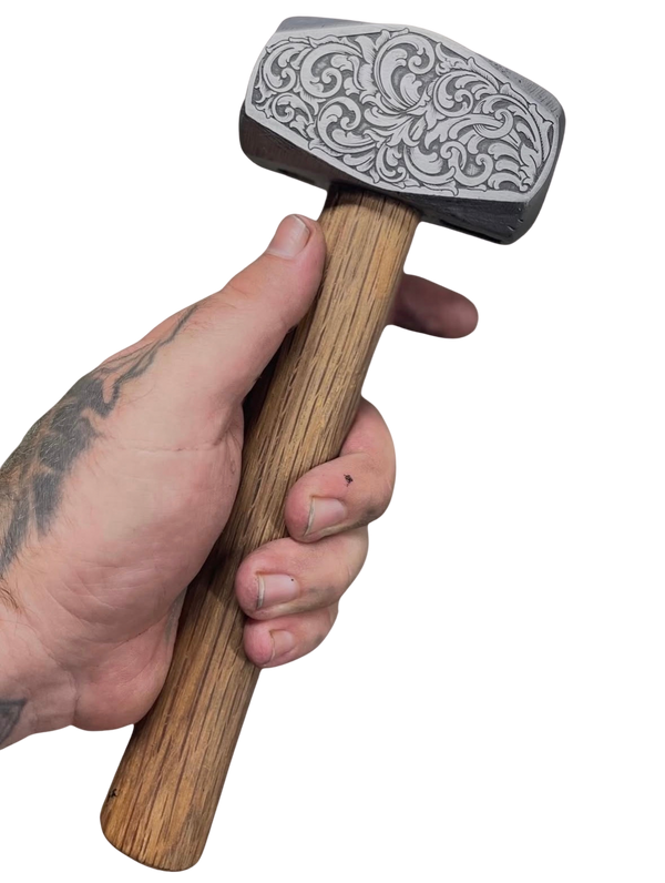 Deep Engraved Stamping Hammer