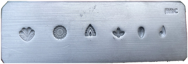Mendhi Design Shot Plate