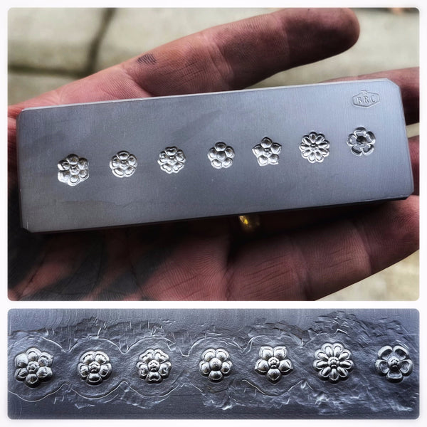 Floral Shot Plate