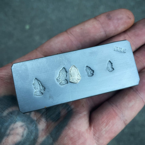 Praying Hands Shot Plate
